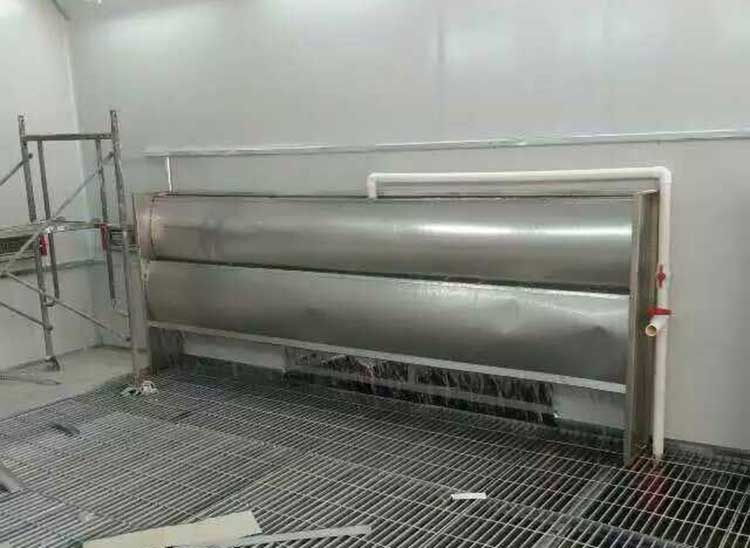 水簾噴漆房由哪幾部分構成?